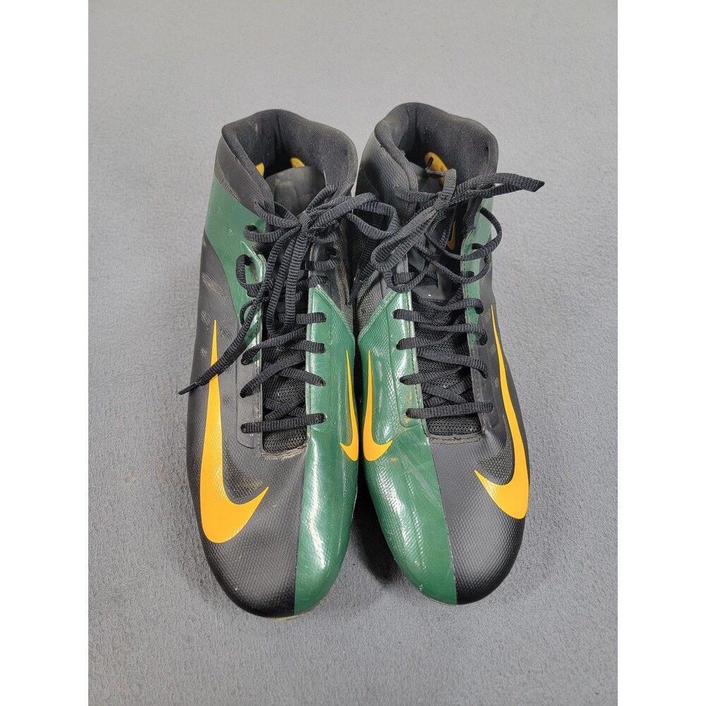 Nike Vapor‎ Elite Football Cleats Shoes Mens US 14 Green Yellow 534771-012
